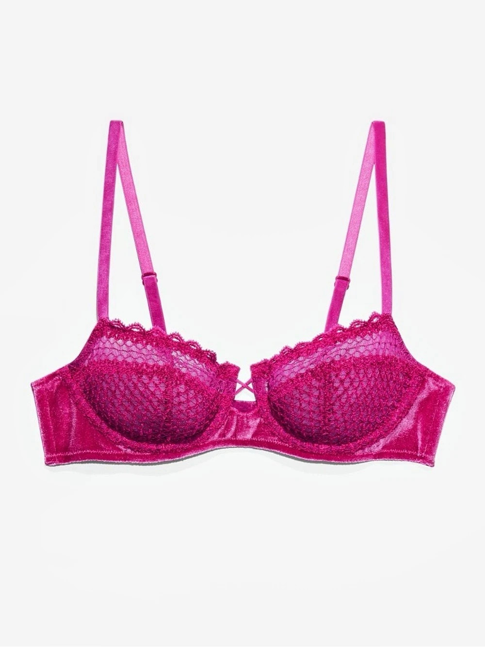 Savage Fenty.  Lace Underwire Bra in Pink NWT